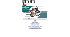 Desktop Screenshot of portahuts.com