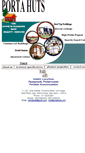 Mobile Screenshot of portahuts.com